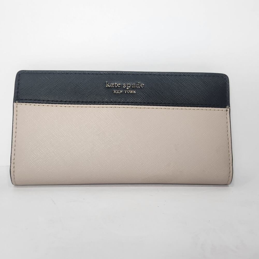 Kate Spade Wallet Warm Beige and Black